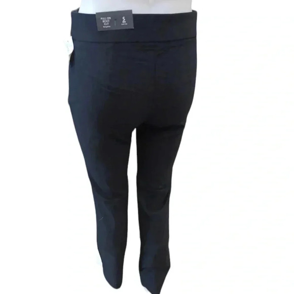 Maurices Mid Rise Boot Cut Stretch Black Pull On Pants  Size Small Reg - Picture 8 of 13